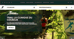 Desktop Screenshot of lacliniqueducoureur.com